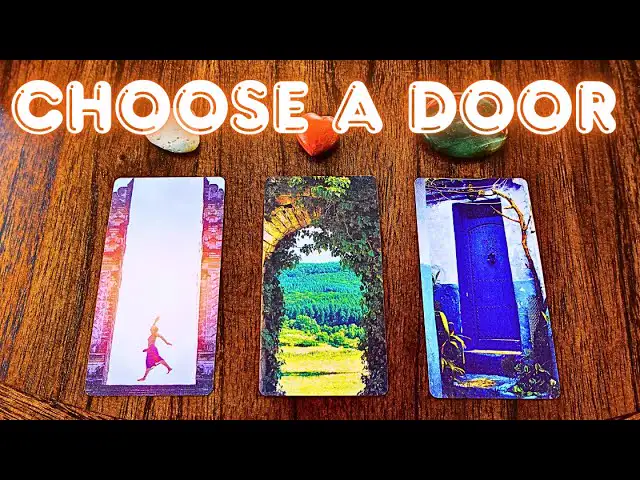 Pick a Door🤍💚💙Pick a Card❤️Pick a Crystal😁